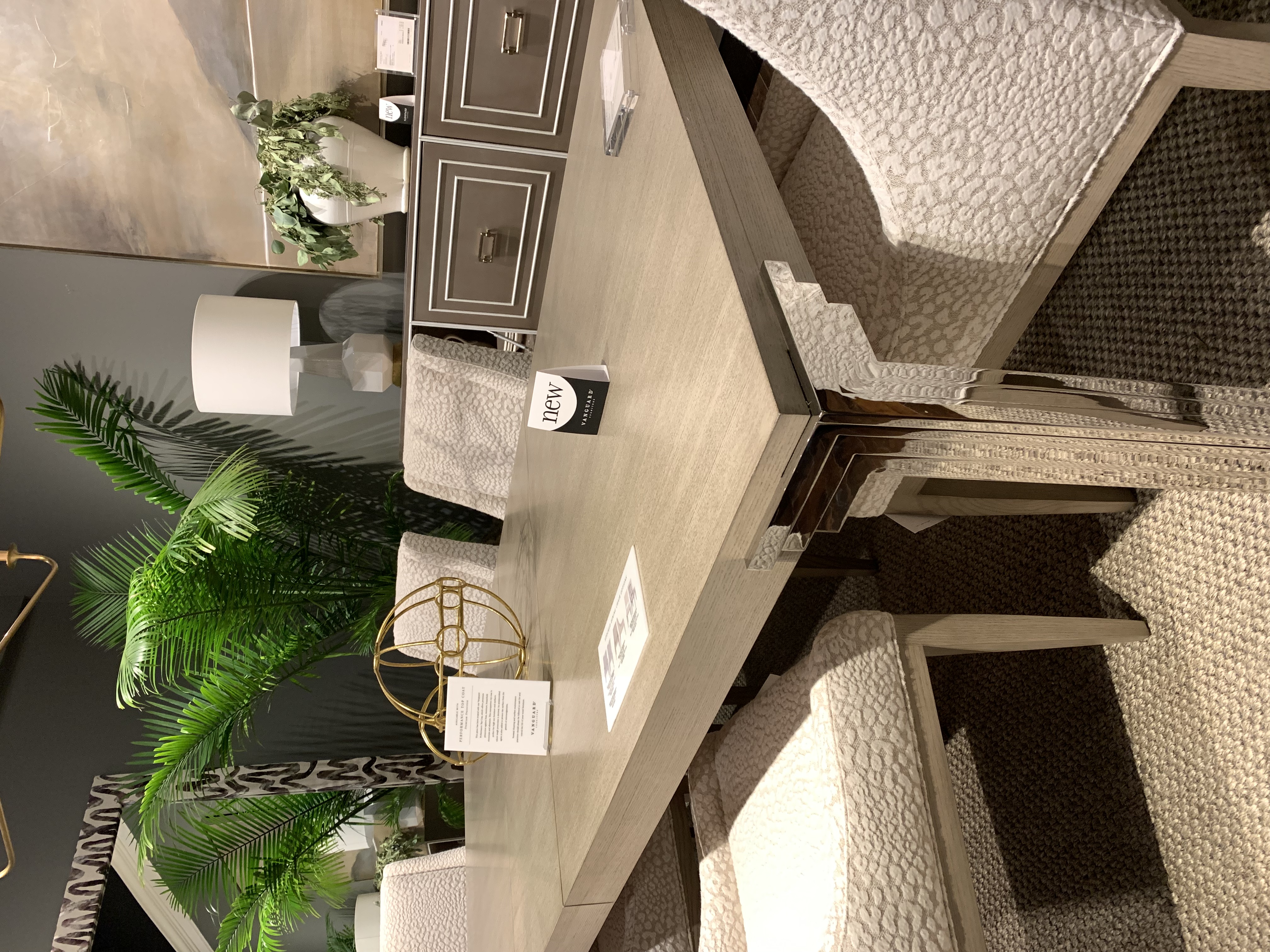 dining room table and chairs