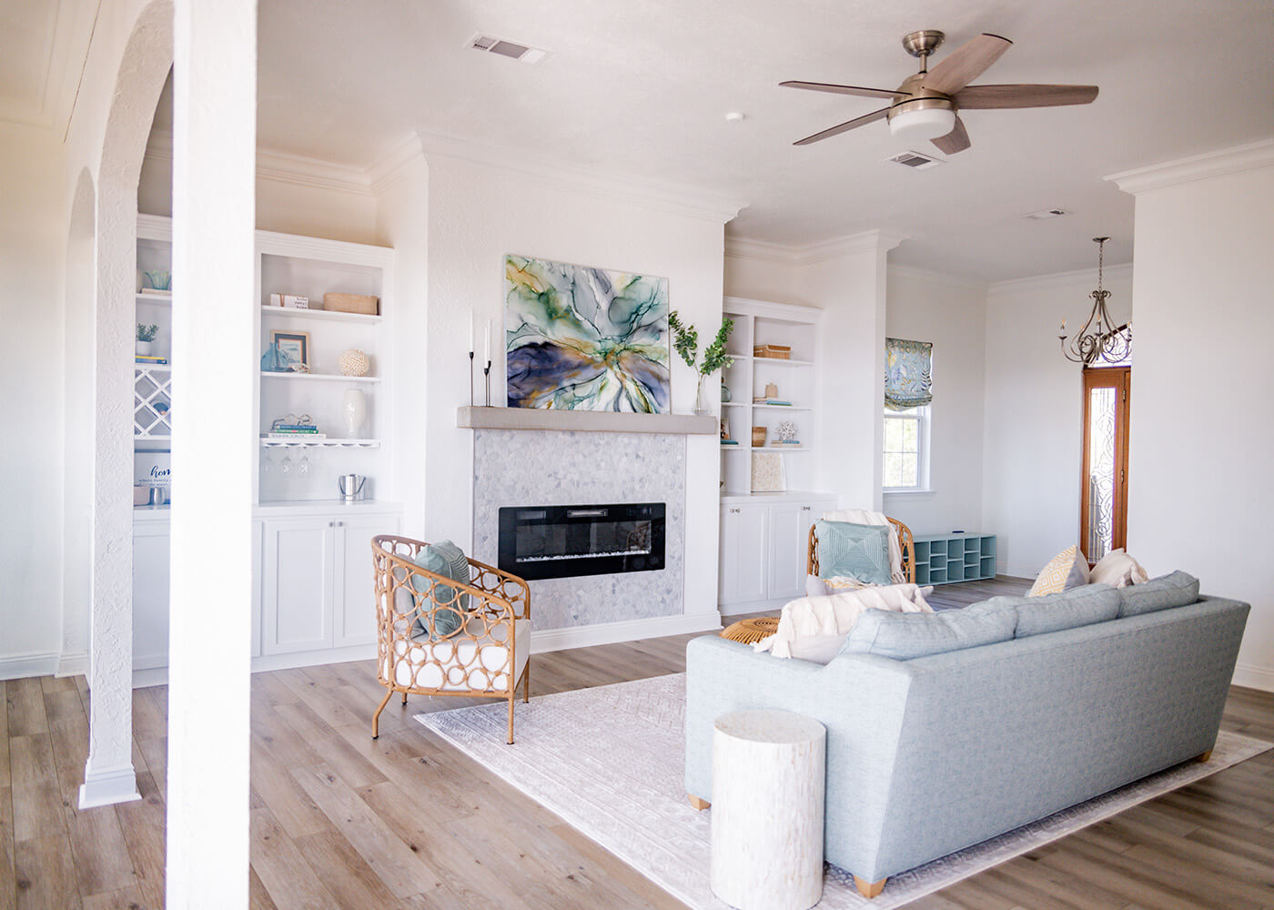 coastal living room design