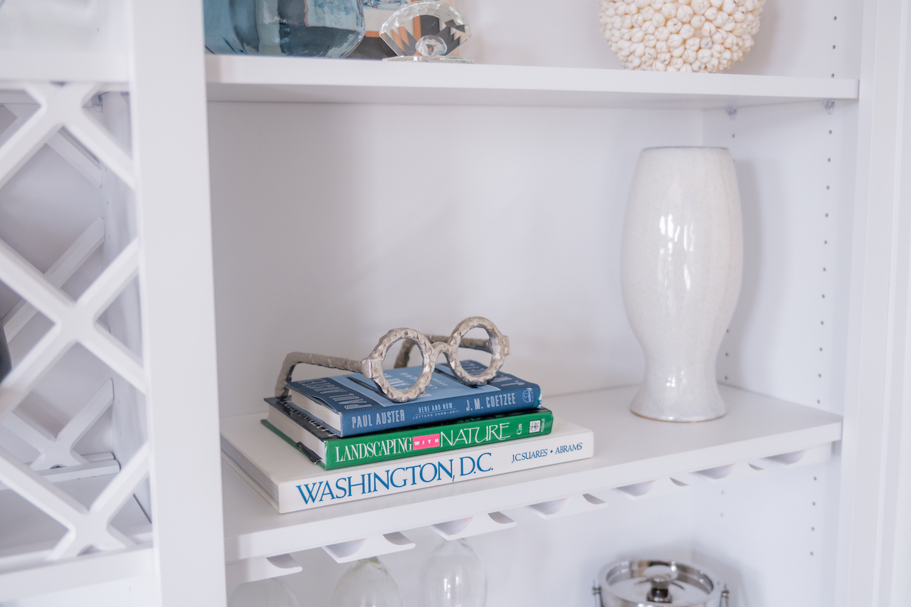 Built in bookcases