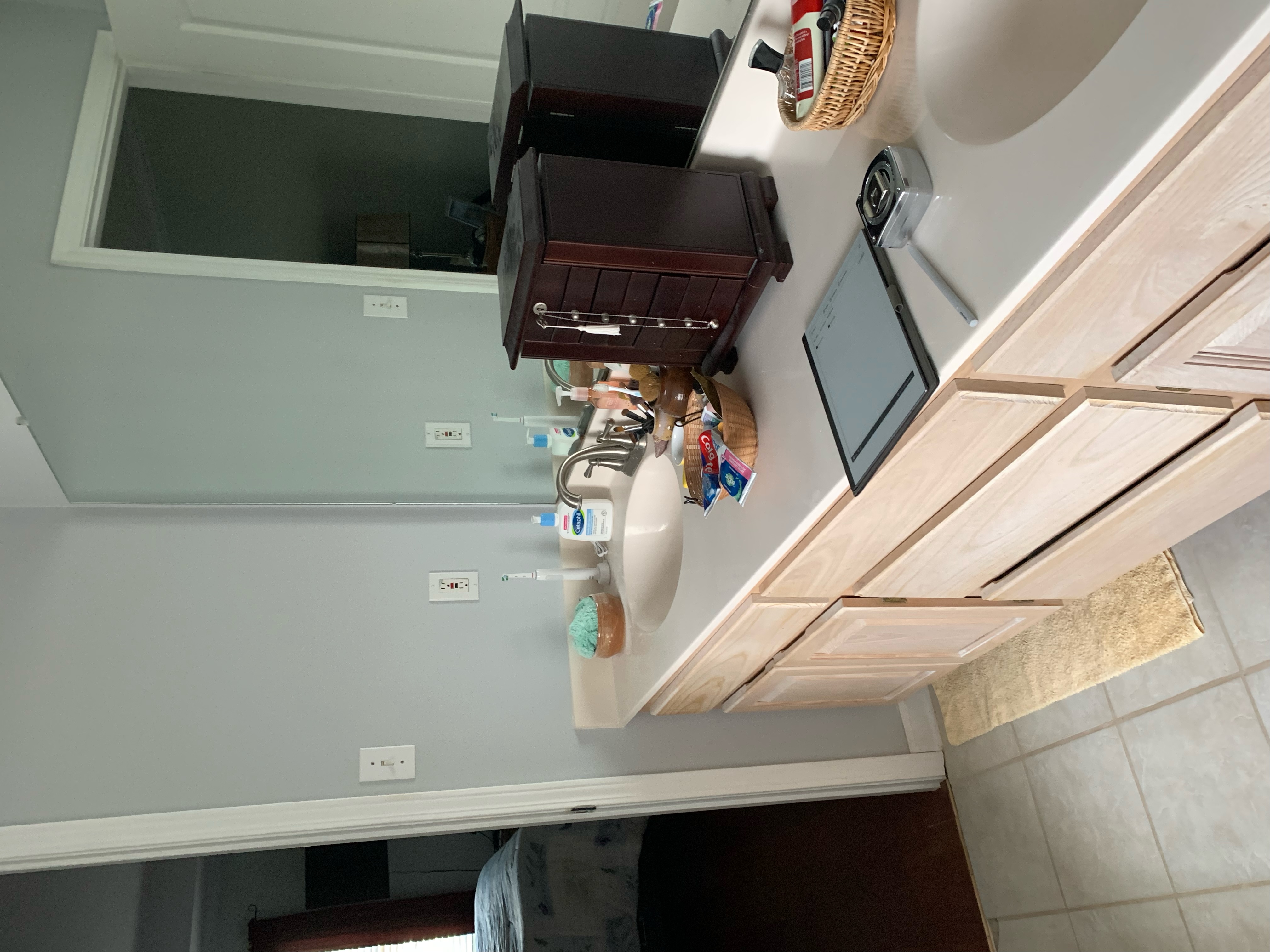 primary vanity before photo