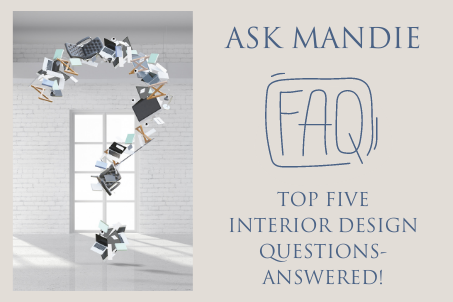 Your top five most popular interior design questions answered